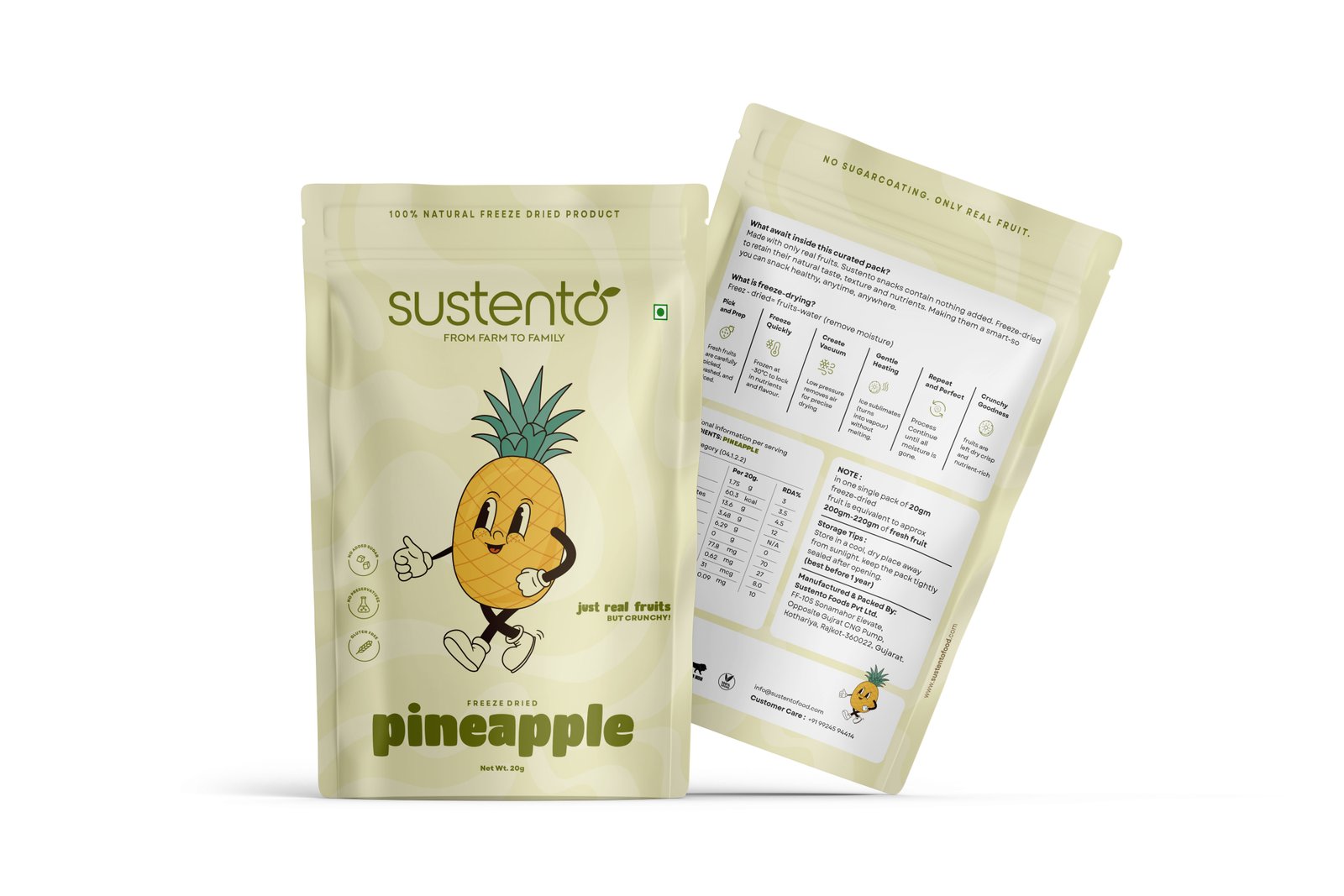 Pineapple pouch